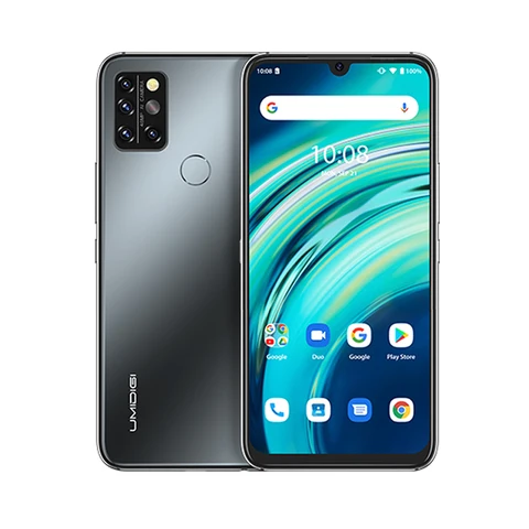 Разблокированный смартфон UMIDIGI A9 Pro, Android, 32 дюйма, 4 ГБ, 64 ГБ, 6 ГБ, 128 ГБ, Helio P60, FHD +