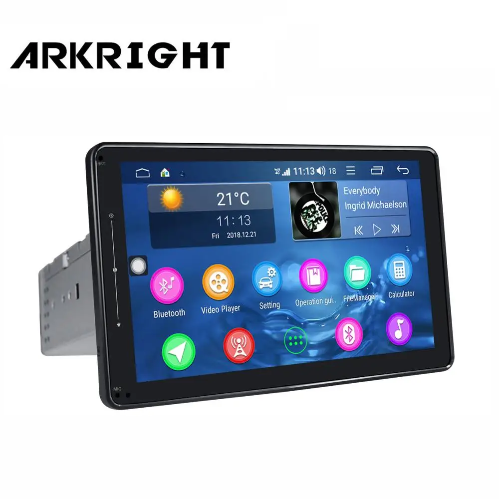 1280*720 " 1 din Android автомобильный Радио автомобильный мультимедийный плеер gps/Авто Радио/Автомобильный dvd-плеер/DSP Carplay быстрая загрузка Bluetooth
