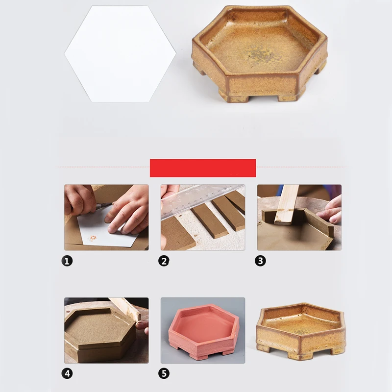 Печатная Геометрическая пластина керамические инструменты копировальная доска