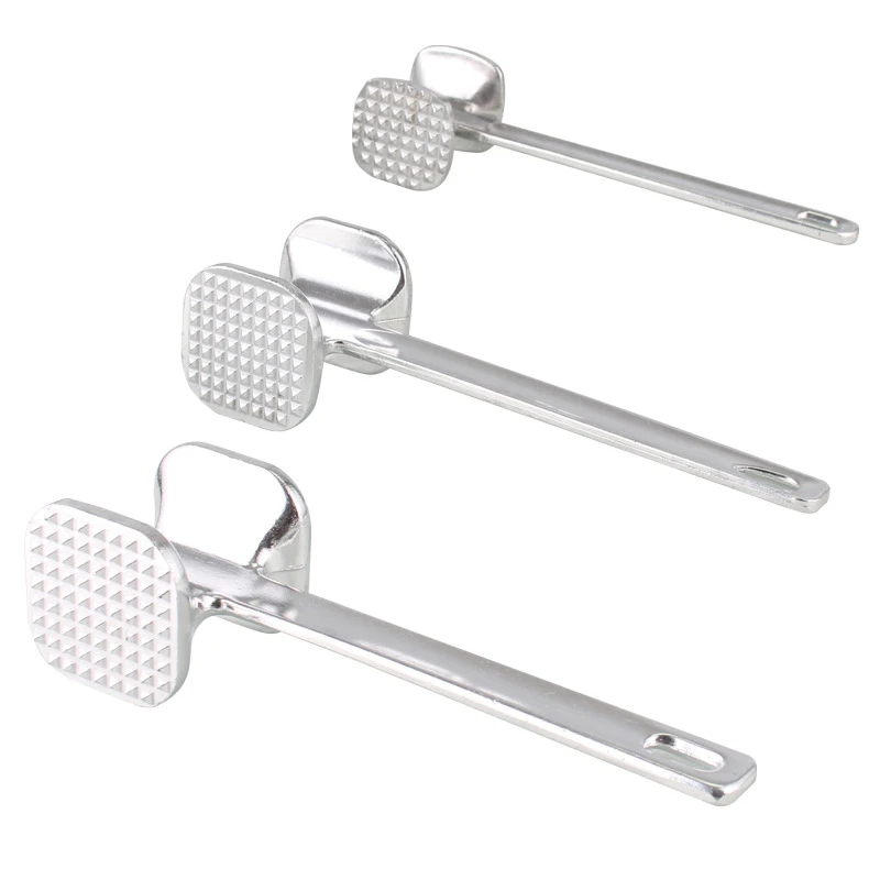 Антикоррозийный Алюминиевый металлический молот молоток для мяса Tenderizer Стейк говядина, свинина, курятина молоток прочный кухонный Gagdets Meatball Maker