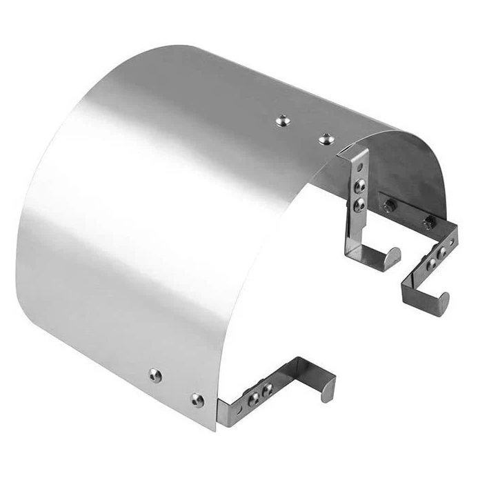 Top!-Car Cold Air Intake Cone Sport Filter Cover Motion Heat Shield Silver | Автомобили и мотоциклы