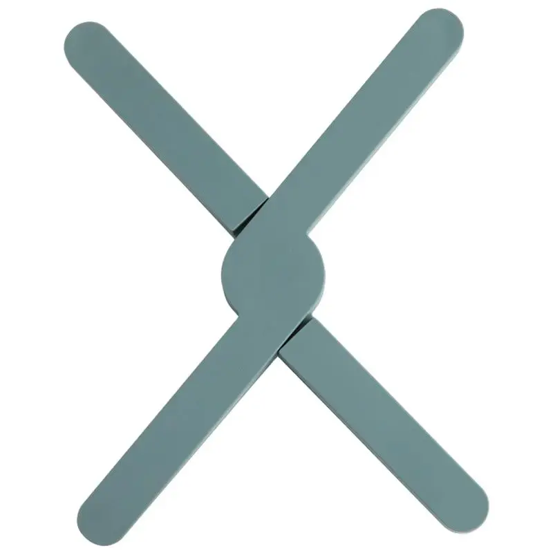 

Creative X Table Mat Heat Insulation Pad Heat-proof and Flame-retardant Kitchen Anti-scalding Folding Stacking Meal Dining Pad