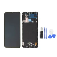 for samsung galaxy a70 sm a705 lcd display touch screen digitizer frame