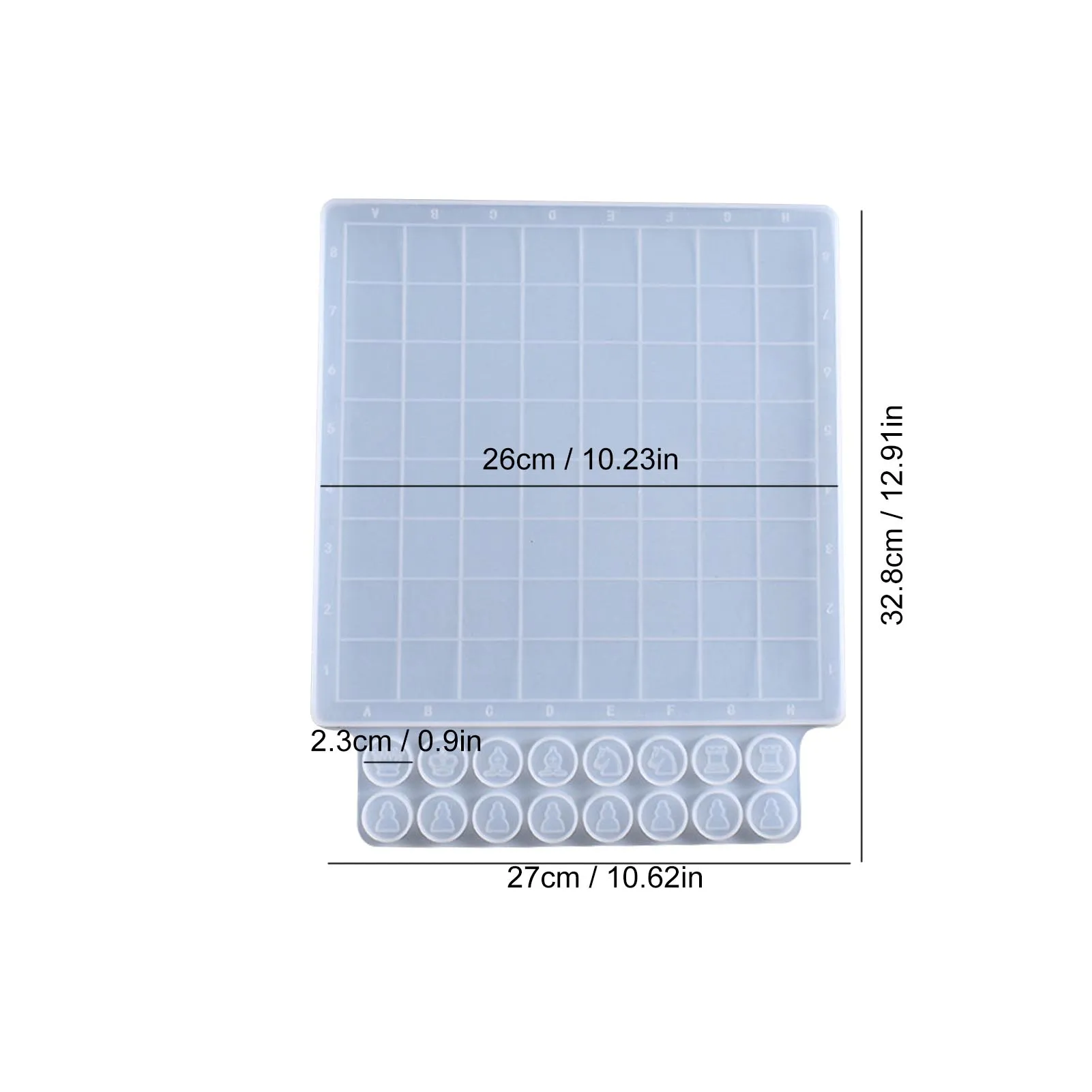 

DIY Accessories Chess Board Chess Piece Silicone Molds Crafts Resin Casting Mould Creative Handmade Craft Handcraft