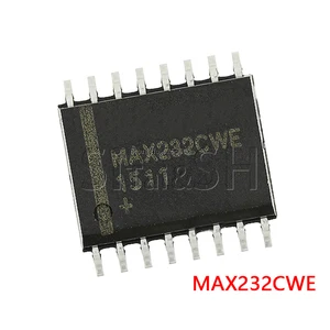 10pcs/lot MAX232CWE MAX232EWE MAX232 SOP-16