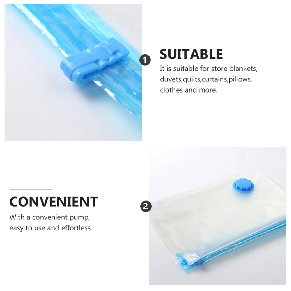 

1Set/10pcs Space Saving Vacuum Sealed Bags Clothes Bag