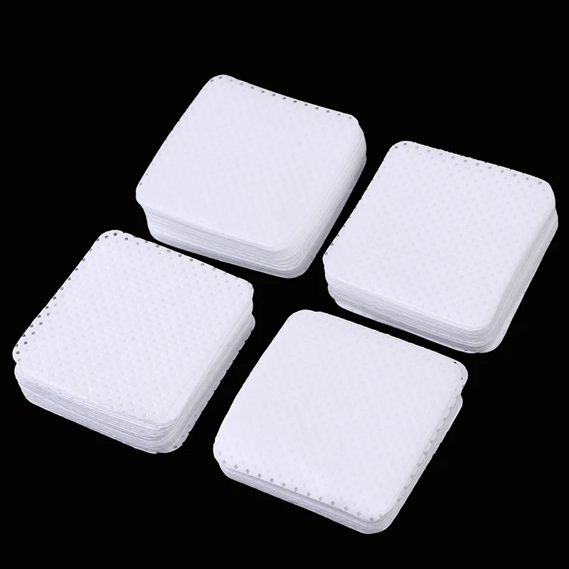 

200 шт., безворсовые салфетки для снятия лака для ногтей