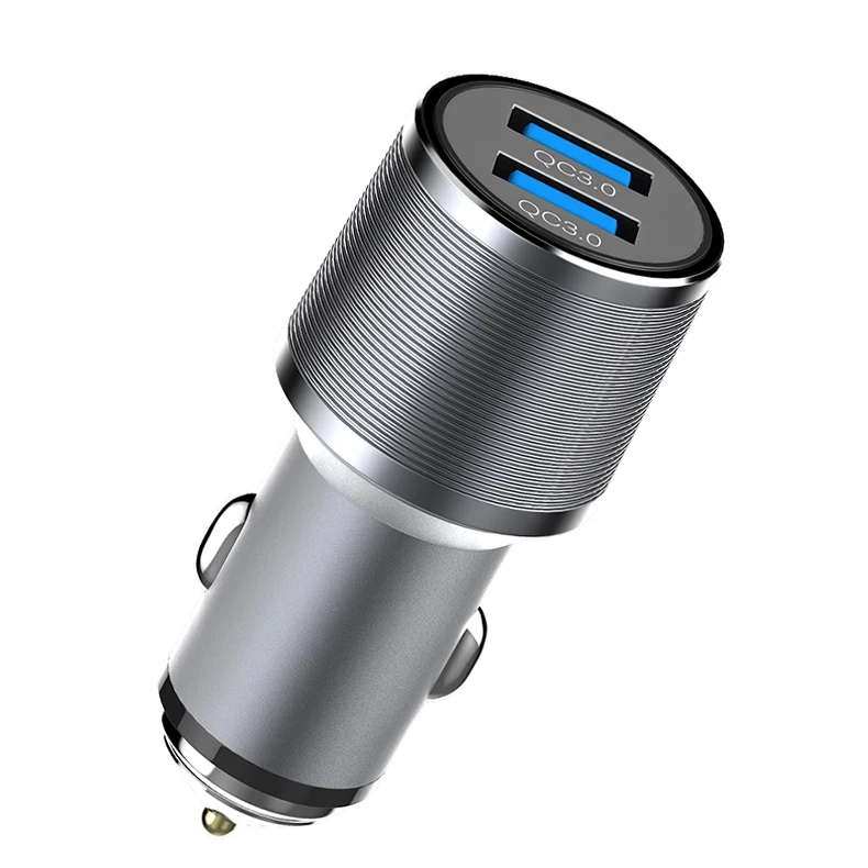HKHUIBANG USB Car Charger Quick Charger QC 3.0 For iPhone 11 Pro Xiaomi Huawei Samsung Fast Charging Phone Charger