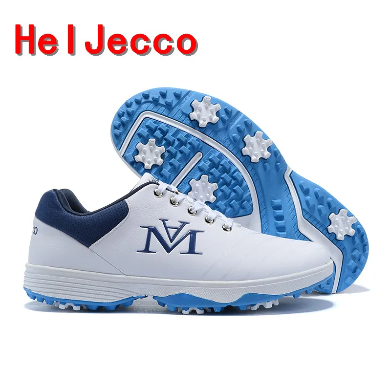 

New Arrival mens golf shoes Outdoor Gym Shoes For Men Different Colors Golf Sneakers Man Leather Waterproof golf Trainers Boy