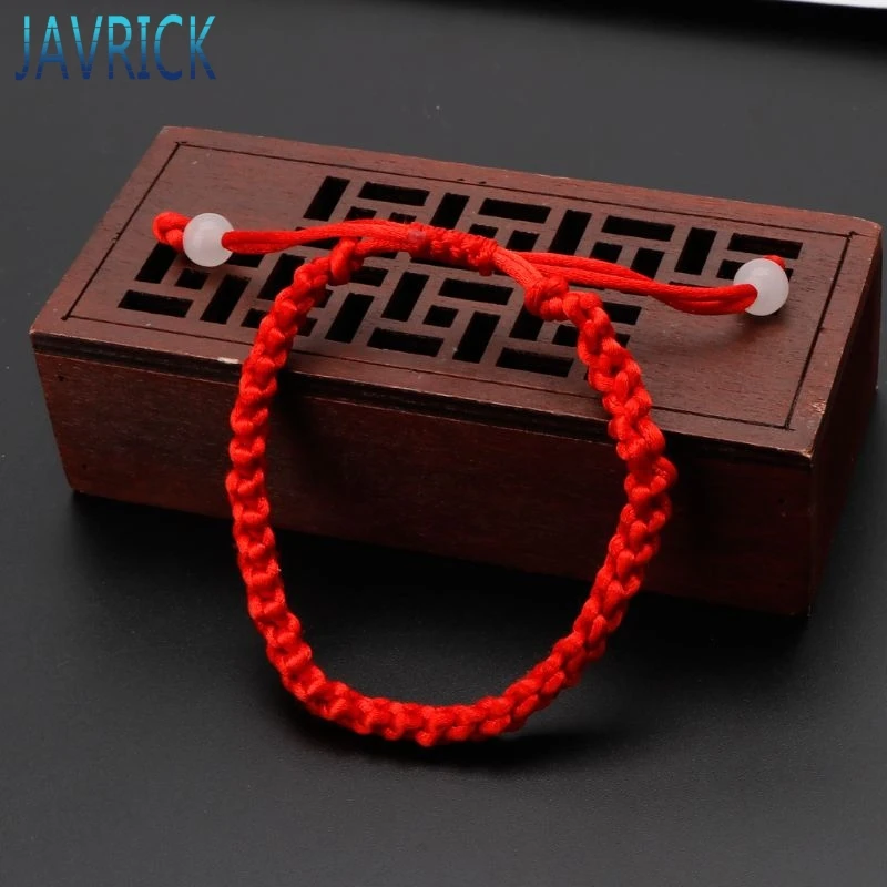 Плетеные браслеты дружбы с красной струной Lucky Kabbalah ручной работы модные