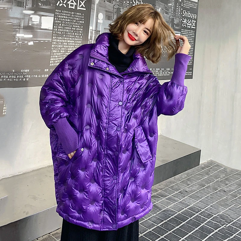 Новинка 2020 зимний ультра светильник 90% белый утиный пух куртка для женщин большой