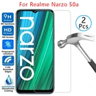Чехол для realme narzo 50a, защитная пленка для экрана, закаленное стекло для realmi narzo50a 50 a a50, защитный чехол, чехол для realme