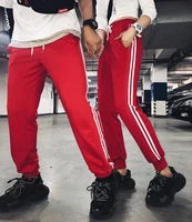 new men casual long pants spring autumn fashion mens pencil trousers daily two bar harlan pants plus size sports pants male