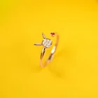 Модные ювелирные украшения в виде покемона с героями мультфильмов, кольцо с милым покемоном, подарки для девушки на день рождения, подарок на день Святого Валентина