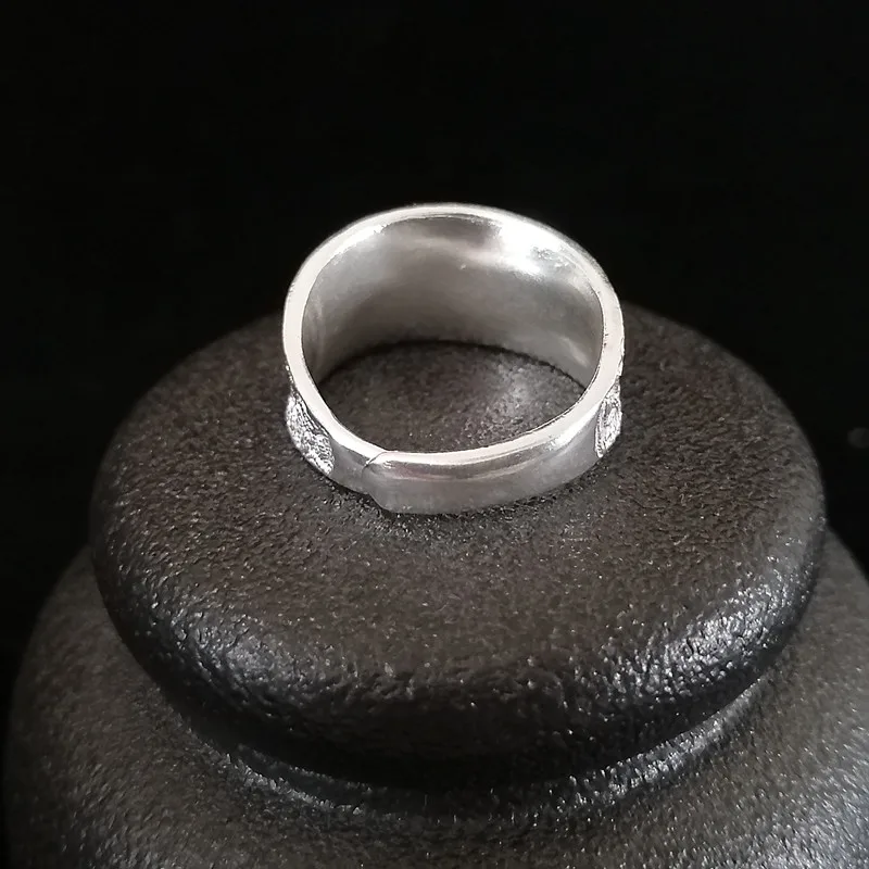 Винтажные антикварные кольца из стерлингового серебра 999 пробы для женщин