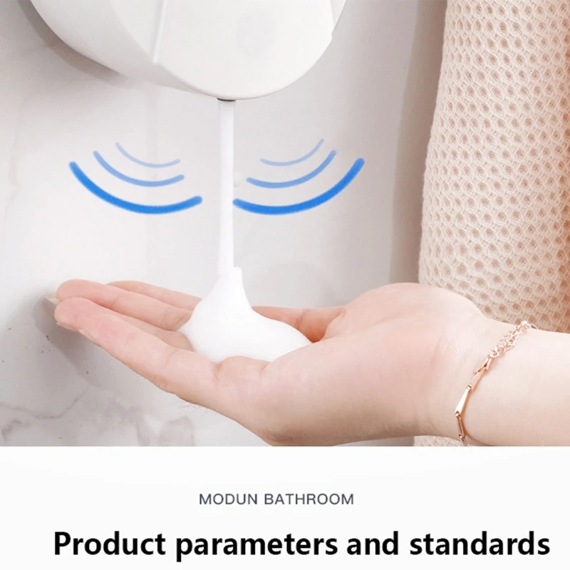 

2020 New Automatic Touchless Hand Sanitizer Dispenser Wall Mounted Soap Dispenser 550ML