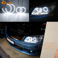 for mercedes benz c class w204 c280 c300 c350 c63 2007 2011 pre facelift excellent ultra bright smd led angel eyes kit day light