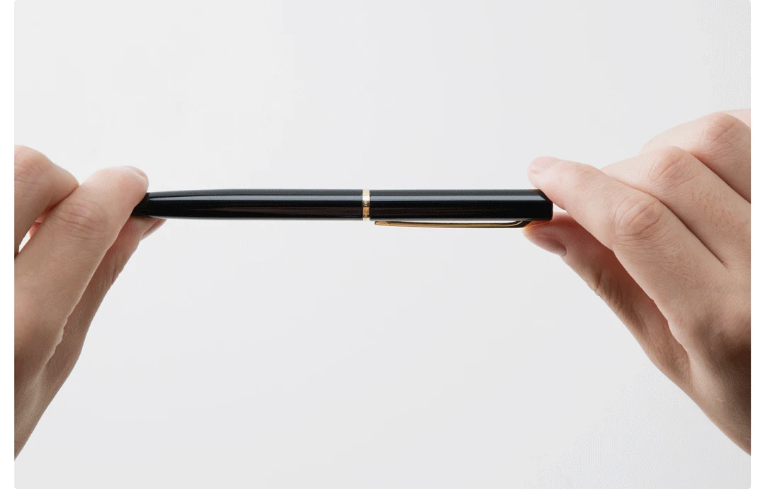 New Xiaomi Kinbor flow jinnhua signature pen Lightly screw out the pen metal texture for offical work