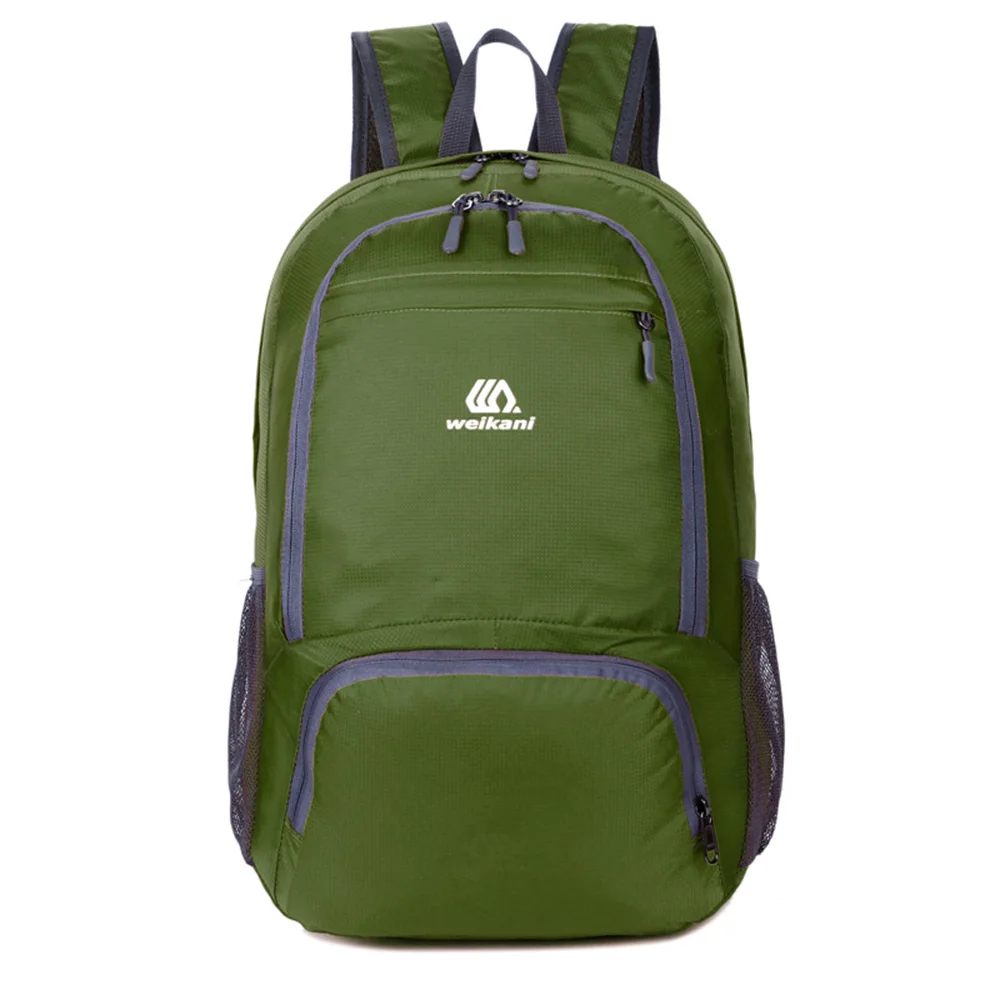 30L легкий складной водонепроницаемый нейлоновый женский мужской рюкзак для