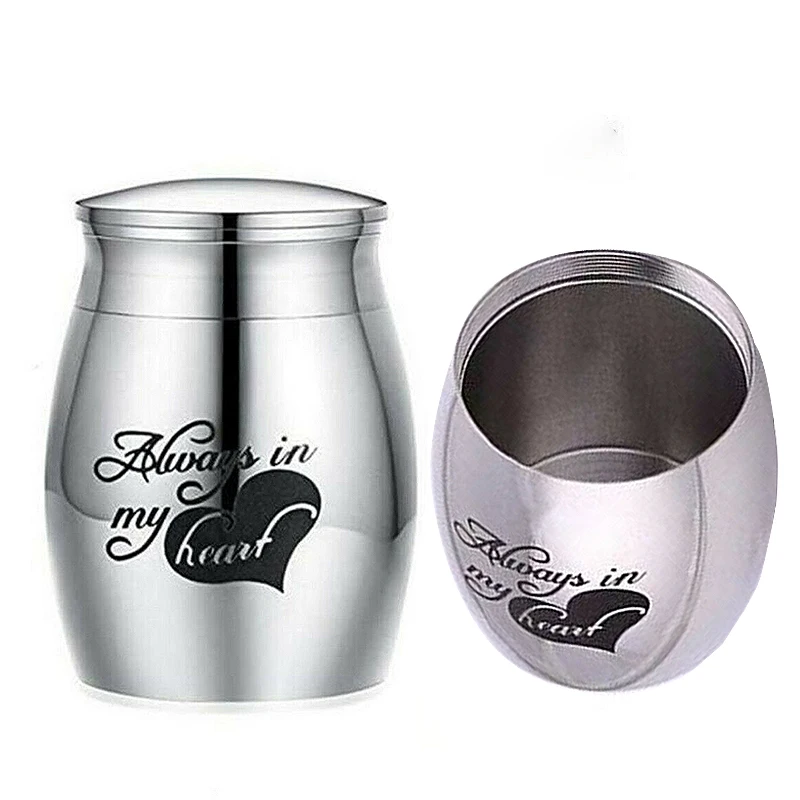 2pcs Mini Urns for Ashes Cremation Memorial Small Keepsake Ash Container Jar | Pet Caskets &amp
