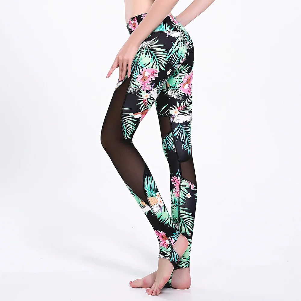 

Decor women's slim sports step stitching pants women's typjyoga-66046