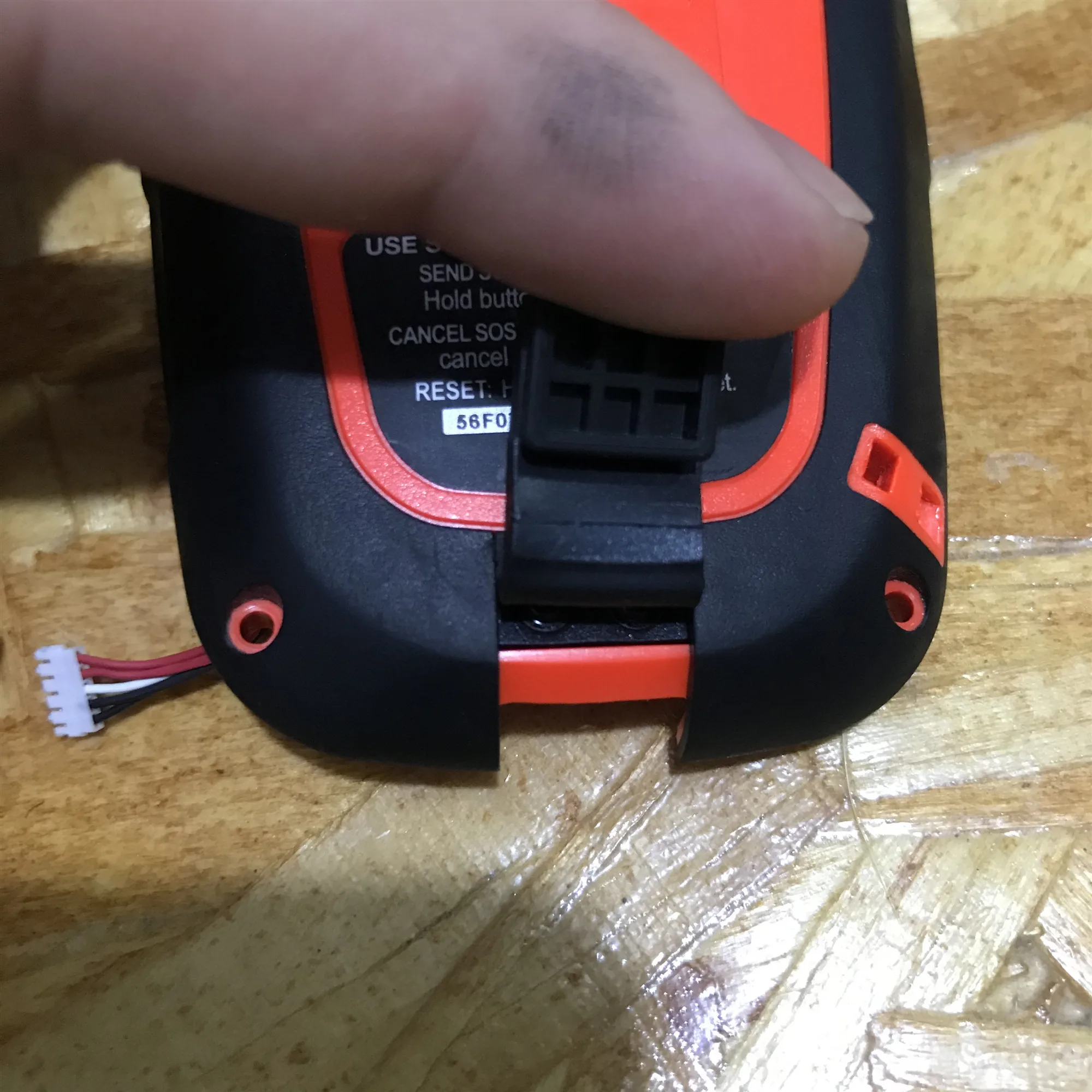 Для inReach Explorer+ задняя крышка Замена батареи литий-ионный аккумулятор подлинный продукт относится к GARMIN gps