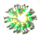 Светодиодный ночник рыболовные принадлежности колокол Поплавок Твин колокольчик рыболовная сигнализация инструменты 1 шт.