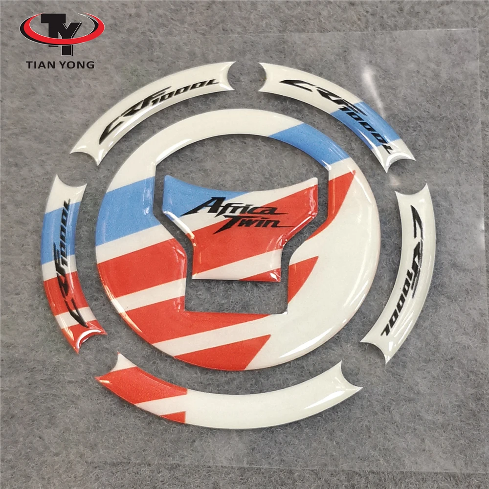 3D чехол для бензиновых крышек наполнителя наклейки подходящие HONDA Africa Twin CRF1000L