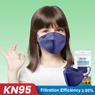 50 шт. Дети Маски Маска для лица Kn95 маска для лица многоразовая одобренный Fpp2 маска ffp2mask KN95 респиратор FPP2 маска kn95 рыбы маска