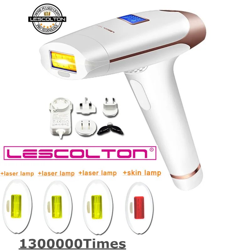 Фабричный IPL эпилятор lescolton 1600000 раз 6 в 1 5 лазерный для удаления волос прибор с ЖК