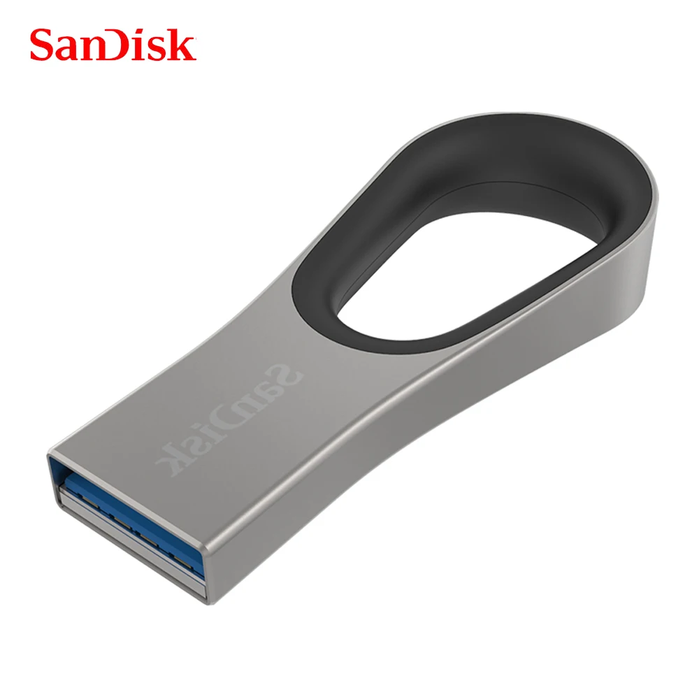 Металлический флеш-накопитель Sandisk 100% оригинал USB 3 0 128 ГБ 64 до 130 МБ/с./с U-диск