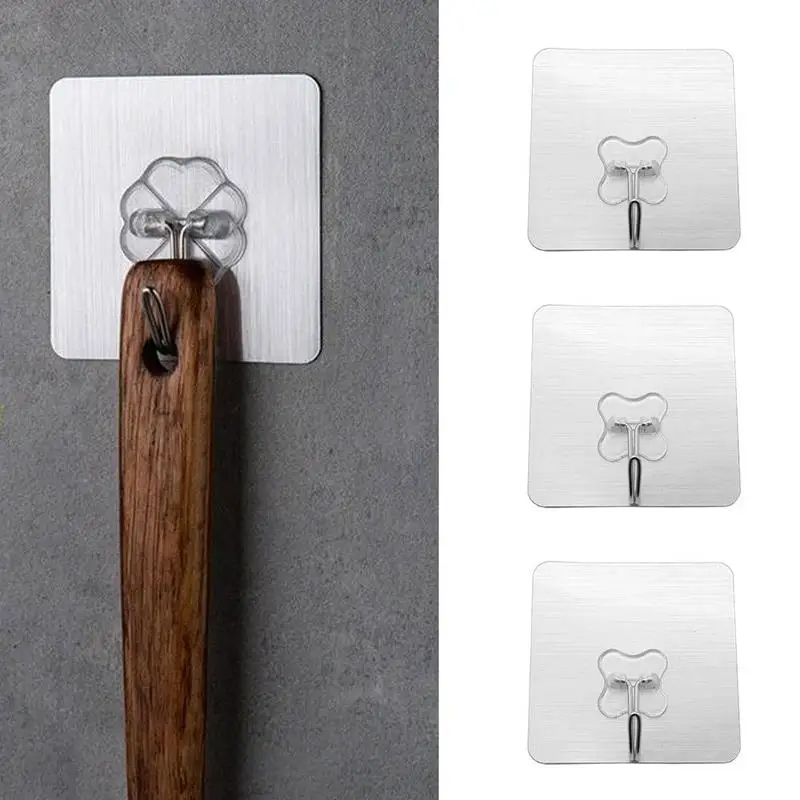 

Hanger Hook Suction Cup Adhesive Wall Vacuum Sucker Bathroom Steel Heavy TransparentLoad Transparent Rack Strong B6C2