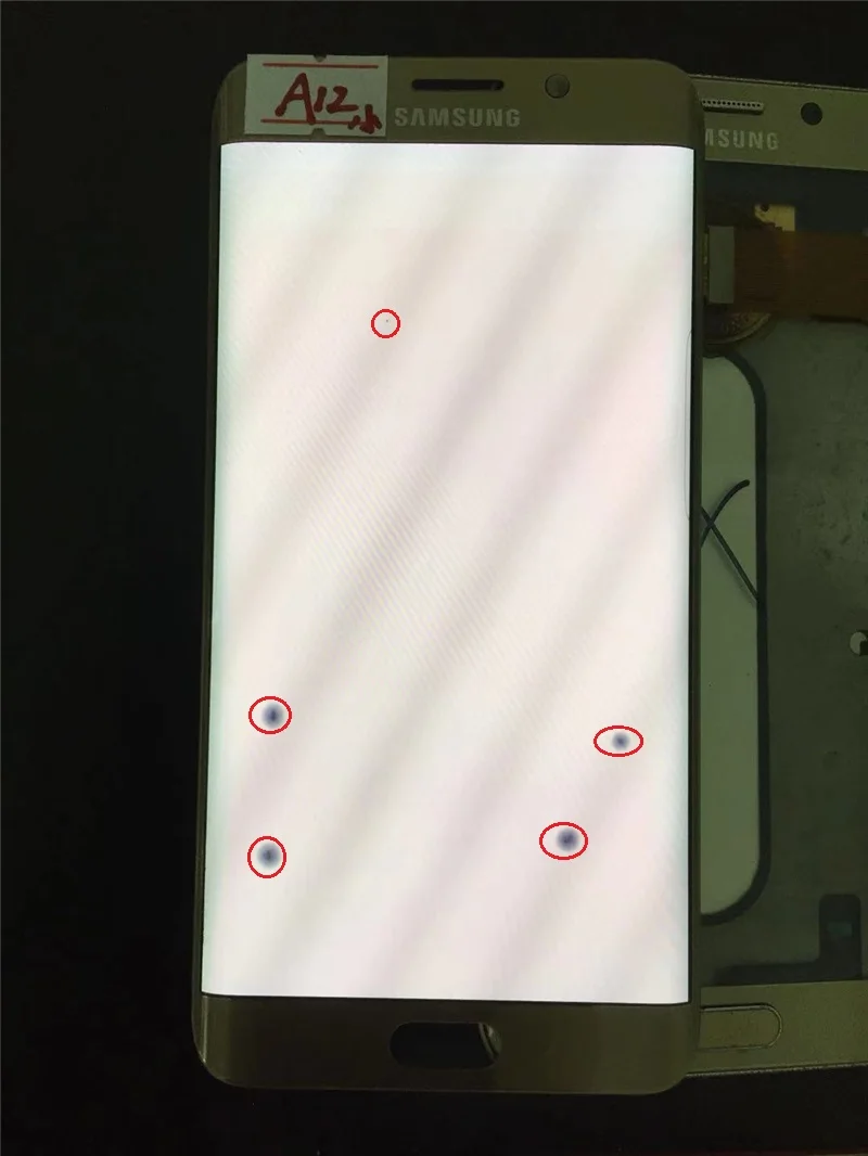 NO.A12 Gold With SBI Для samsung Galaxy S6 Edge Plus lcd G928 G928F дисплей сенсорный экран дигитайзер в сборе для samsung S6 Edge PLUS lcd - Цвет: NO.A12 Gold With SBI