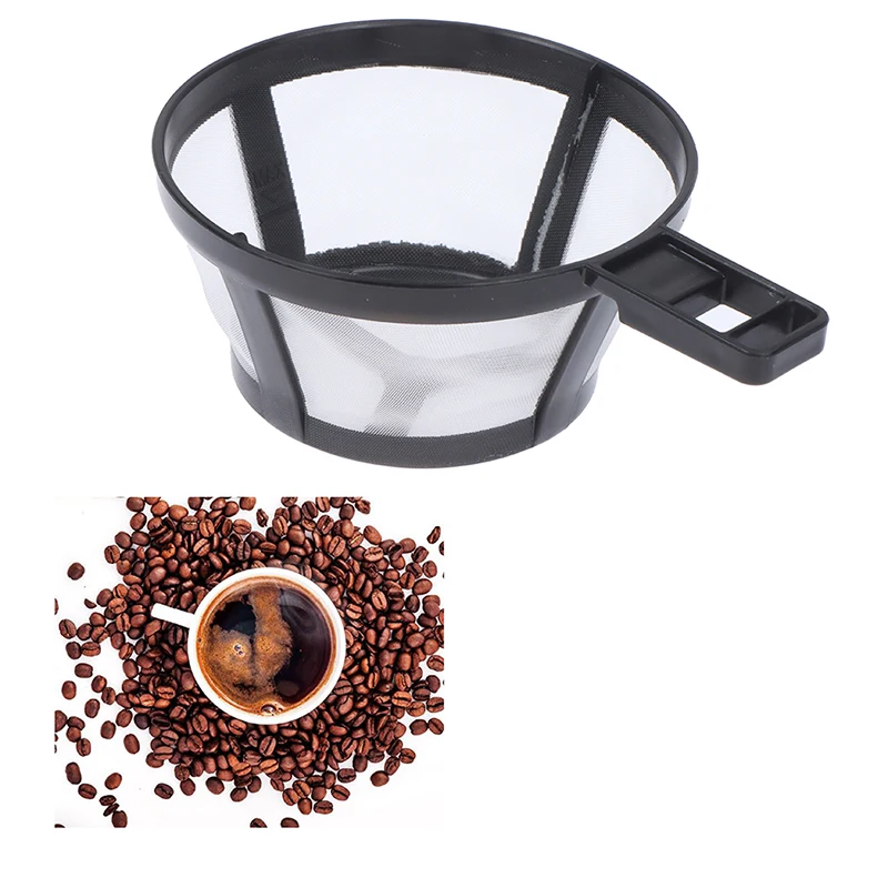 

1pc Coffee Machine Strainer Mesh FDA Nylon Environmental Protection Equipment Filter Reusable Coffee Filter Basket Cup Style