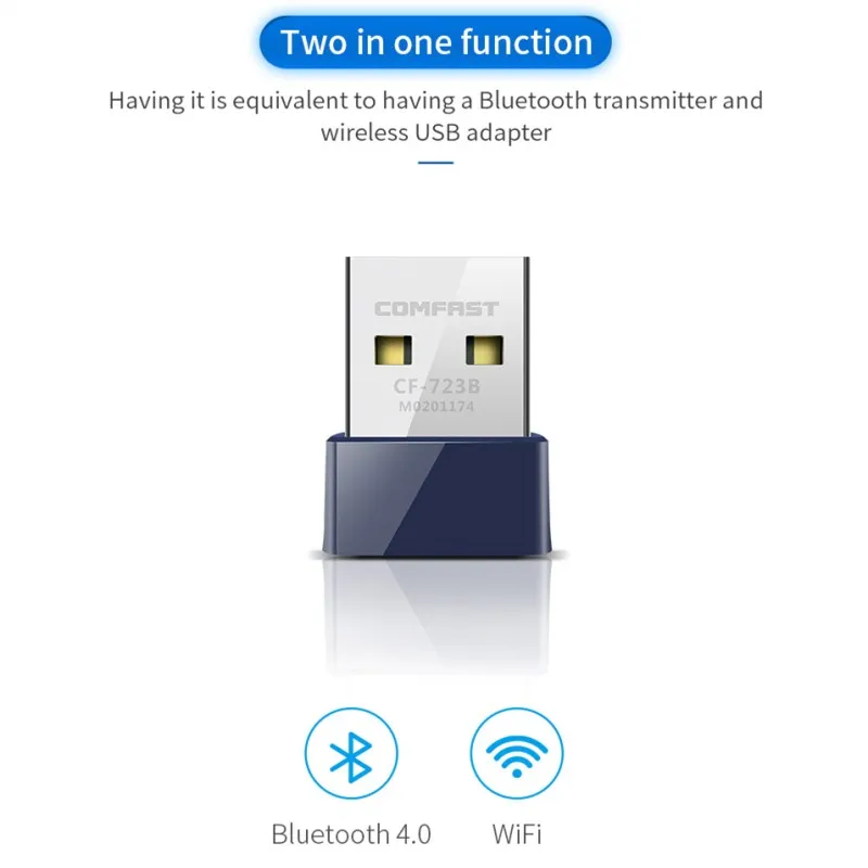 Новости Comfast 802.11b/g/n USB WiFi адаптер 150 м Мини ПК сетевая карта антенна Wi Fi bluetooth 4 0 2 4G