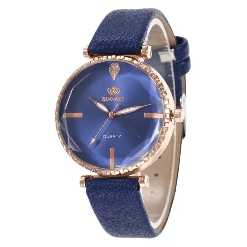 Полигональный циферблат дизайнерские женские наручные часы роскошные модные