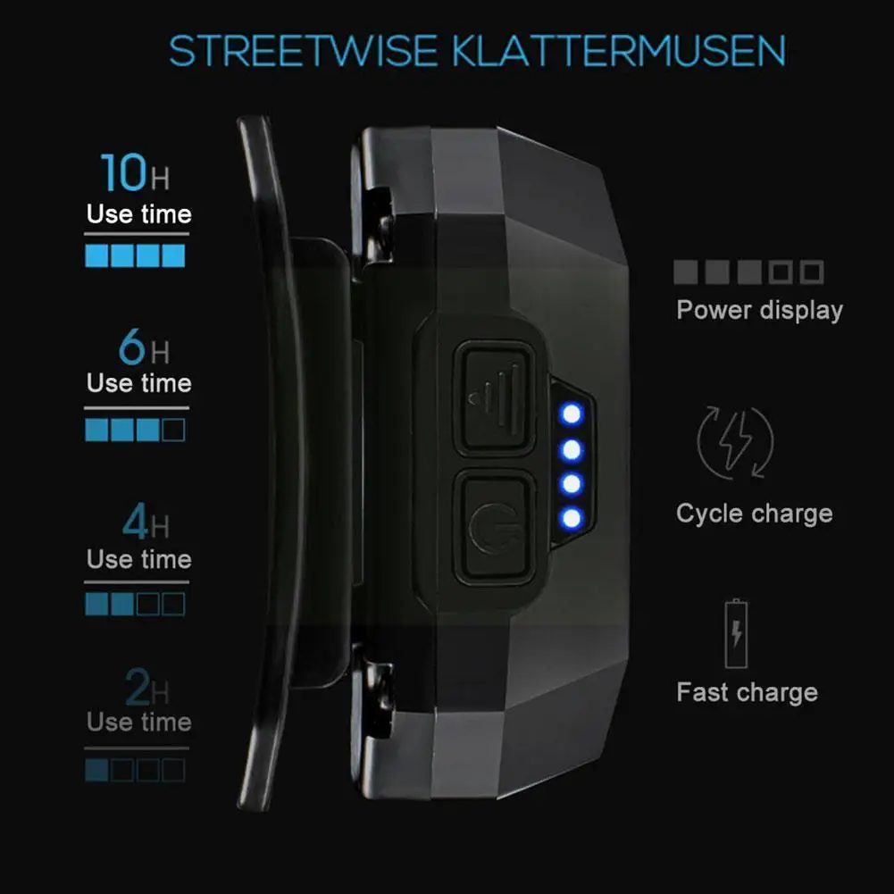 

Led Headlight Usb Charging Headlamp Waved Hand Induction 9 Zoom Headlight Portable Modes Ac110-220v Light Strong Outdoor 10 Q9a6