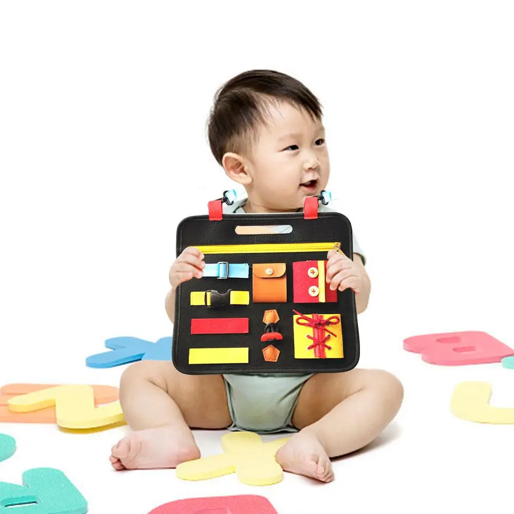 Малыши занятые войлочные настольные развивающие игрушки детские базовые навыки