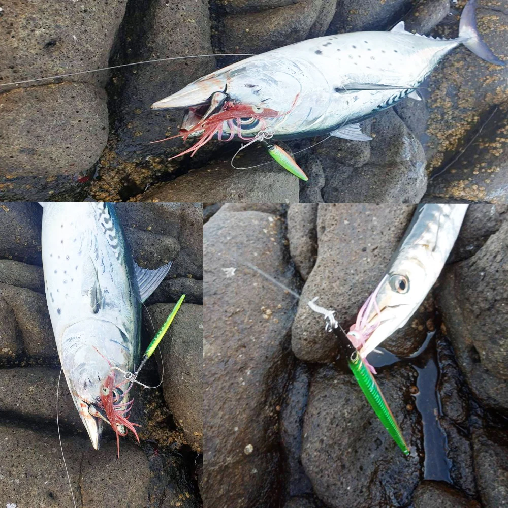 Приманка VOLIN для ловли рыбы в соленой воде металлическая приманка быстрая крючка