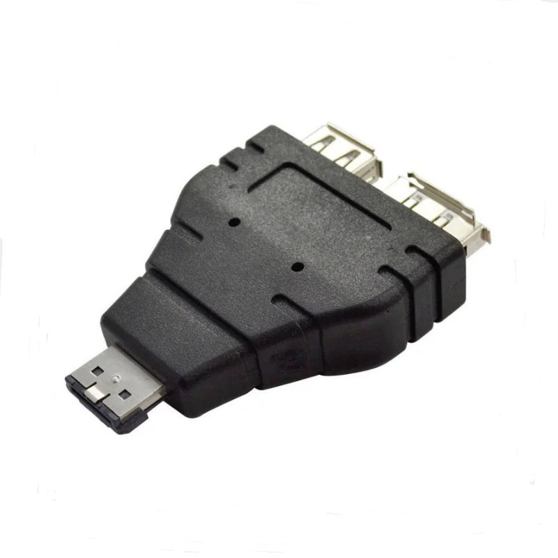 Комбинированный разветвитель питания eSATA esтап в + USB адаптер-переходник |