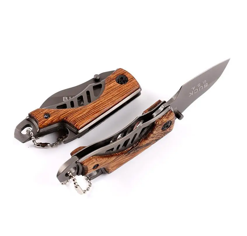 Бесплатная доставка США бак из нержавеющей стали Складной нож армейские