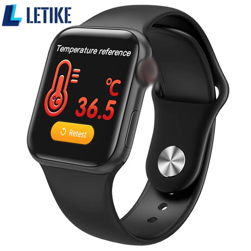 Новинка 2020 умные часы W58Pro мониторинг температуры тела и артериального давления