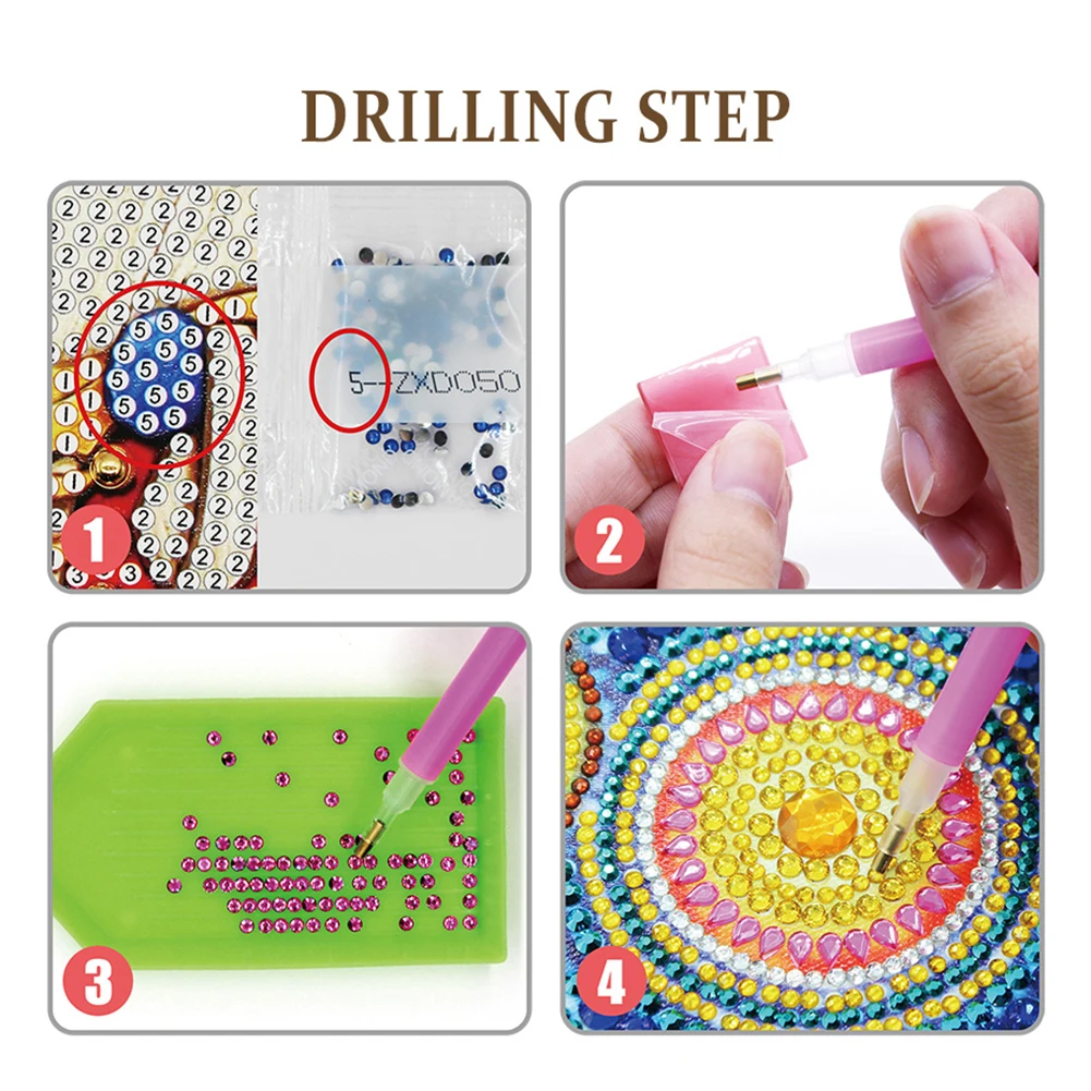 5D DIY алмазная живопись светодиодный светильник особой формы ночника для дня