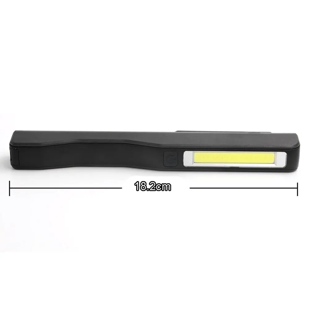 

Mini Pen Type COB LED Flashlight Multifunction Torch Light Magnetic Working Inspection Lamp USB Charging Pocket Light