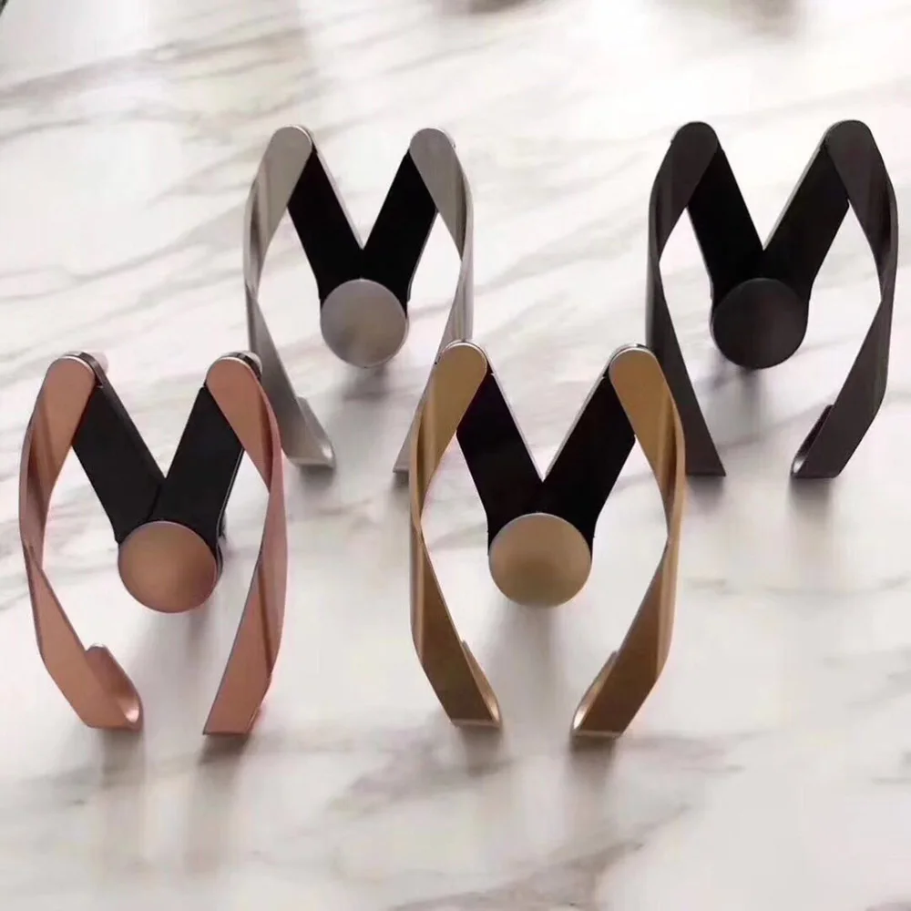 

M-Shaped Car Holder Universal Air Vent Car Mount Holder Mount Cradle Magnetic Adjustable Stand For Cell Phone GPS (Random Col