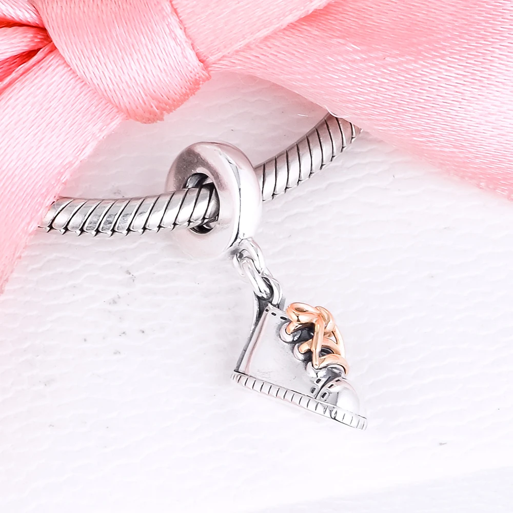 

GPY Baby Shoe Charms 925 Original Fit Pandora Bracelet Sterling Silver Beads for Jewelry Making DIY Kralen