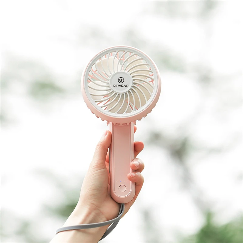 Мини вентилятор BTwear портативные usb вентиляторы сверхбесшумный удобный воздушный
