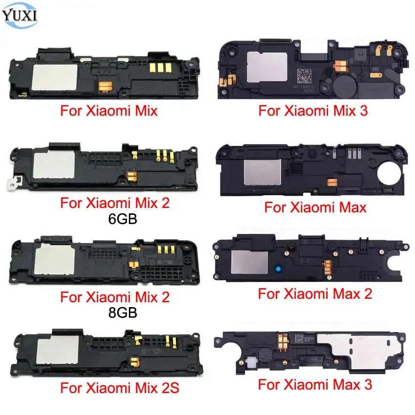 

YuXi Rear Bottom Loudspeaker Buzzer Ringer Loud Speaker Flex Cable For XiaoMi Mi Mix 2S Max 3 2