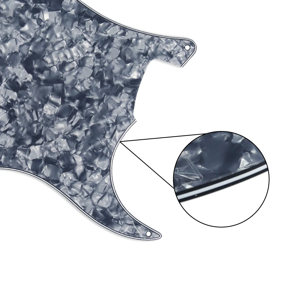 Накладки на электрогитару FLEOR с 4 отверстиями чистый материал заказ накладка