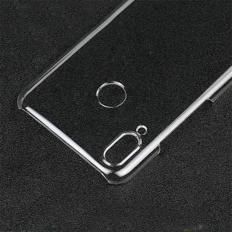 Тонкий прозрачный жесткий пластиковый чехол для Huawei P40 Lite E P30 P20 Pro P8 P10 2017 Y5 Y6 Y7 Y9 Prime
